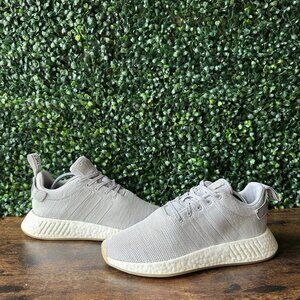 Adidas NMD R2 Women Size 7.5 Shoes Gray Running Sneakers ẢQ0196